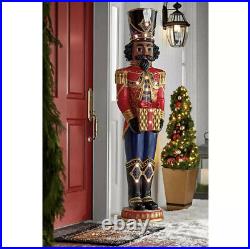 6 FT Life Size Christmas Nutcracker Toy Soldier LED Outdoor Yard Decoration