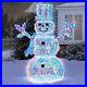 6_Pre_Lit_LED_Prismatic_Snowman_Member_s_Mark_Christmas_Decor_NIB_01_tw