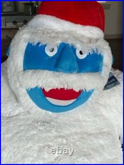 6 ft Bumble's Snow Monster Rudolph Misfit Store Display JUMBO Plush Life Size