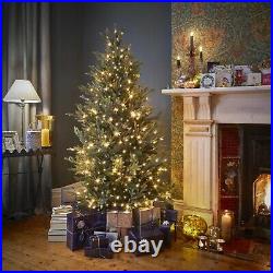6ft / 1.8m Carolina Pre-Lit Christmas Tree Norway Spruce with 250 White LED's
