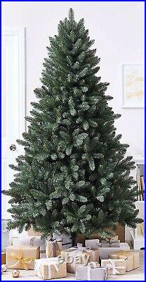 6ft PRAGUE NATURAL LOOK ARTIFICIAL CHRISTMAS TREE HINGED BRANCHES (L)