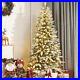 6ft_Pre_Lit_Artificial_Christmas_Tree_with_Flocked_Snow_Pre_Strung_Lights_Xmas_01_ksk
