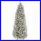 6ft_Prelit_Snow_Flocked_Artificial_Christmas_Tree_Pencil_Fir_Tree_with_Stand_01_gm