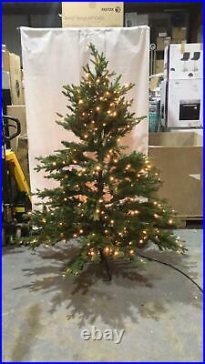 6ft Thetford Natural looking Artificial Christmas tree 400x warm white LED 8752