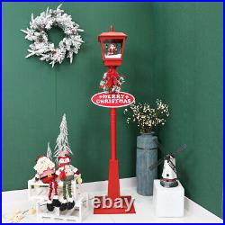 71in Outdoor Christmas Decoration Christmas Snowing Lamp