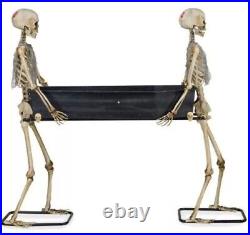 72 Skeletons Carrying Coffin WITH LED EYES RARE BIG LOTS VERSION