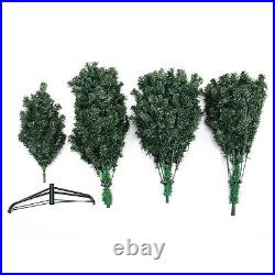 7FT Artificial Christmas Pine Tree Holiday Decoration with Metal Stand Home Decor