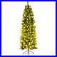 7Ft_Pre_lit_Artificial_Pencil_Christmas_Tree_Hinged_Fir_PVC_Tree_350_LED_Lights_01_ywt
