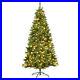 7Ft_Pre_lit_Hinged_PE_Artificial_Christmas_Tree_with_350_LED_Lights_Pine_Cones_01_ypm