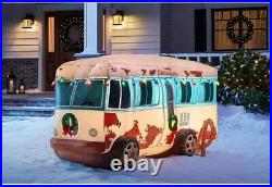 7 1/2' Gemmy Airblown Inflatable Christmas Vacation Cousin Eddie's RV Camper