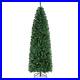 7_5Ft_Unlit_Hinged_Artificial_Spruce_Slim_Christmas_Tree_Green_Holiday_Decor_New_01_hbop