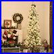 7_5_Pre_Lit_Hinged_Snow_Flocked_Pencil_Artificial_Christmas_Tree_with_LED_Lights_01_tc