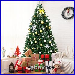 7.5ft Hinged Artificial Christmas Tree Home Unlit Douglas Full Fir with 2254 Tips
