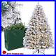 7_5ft_Pre_lit_Snow_Flocked_Artificial_Christmas_Tree_with_LED_Warm_White_Lights_01_suo