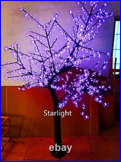 7.5ft RGB Multi-color Change 21 Functions Outdoor LED Cherry Blossom Tree Light