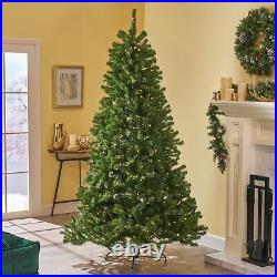 7-foot Noble Fir Hinged Artificial Christmas Tree