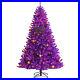 7ft_Pre_lit_Purple_Halloween_Christmas_Tree_with_Orange_Lights_Pumpkin_Decorations_01_eequ