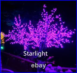 7ft RGB Color Change 1,248pcs LEDs Outdoor Cherry Blossom Tree Light 21 Function