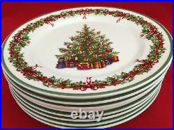 8 Christopher Radko HOLIDAY CELEBRATIONS 5 Piece Place Settings 40 PIECES TOTAL