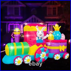 8 FT Easter Inflatables Outdoor Decorations, Easter Decor Outdoor Yard Decoration