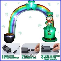 8 Feet St. Patrick's Day Inflatable Outdoor Decorations St Patricks Day