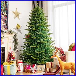 8ft App-Controlled Pre-lit Christmas Tree with 15 Modes Multicolor Lights