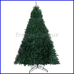 9Ft Unlit Hinged PVC Artificial Christmas Tree Premium Spruce Tree with 2800 Tips