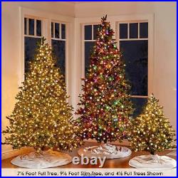 9.5 Foot Medium MULTI Lights World Best Prelit Noble Christmas Tree