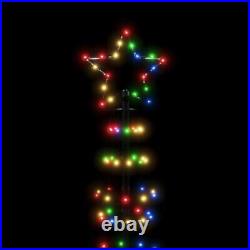9.8ft 570 LED String Light Christmas Cone Tree Star Topper Xmas Outdoor Decor