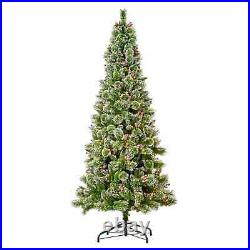 9' Glimmering Frost Artificial Christmas Tree