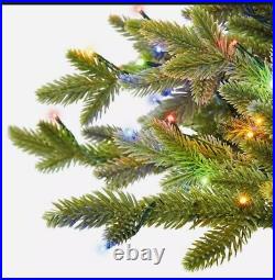 9 Pre-Lit Micro LED Artificial Christmas Tree Winter Family Happy Holidays