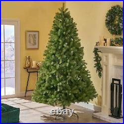 9-ft Mixed Spruce Hinged Artificial Christmas Tree (Ornaments Not Included)