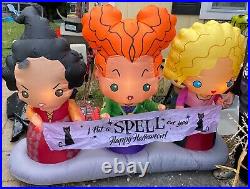Airblown inflatables hocus pocus sisters