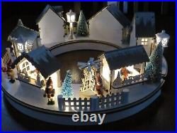 Arhaus Winter Village Tree Collar Lighted Scenery Battery Operated Christmas