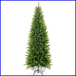 Artificial Christmas TreeClassic Pine Fir Pencil Tree 5/6/7 FT