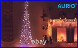 Aurio 6 FT LED Cone Tree with Star