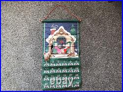 Avon Advent Calendar Countdown To Christmas with Mouse Vintage VG Used Condition