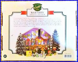 BYERS' CHOICE WOODEN NATIVITY ADVENT CALENDAR Traditions AC05