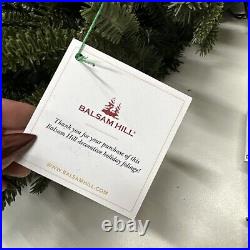 Balsam Hill 36 Wreath Candlelight LED Electric Open $349 (Box has rip)