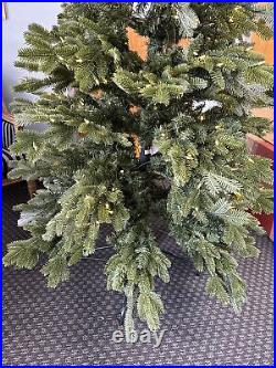 Balsam Hill 7.5 Foot Tree with Candlelight LED RETURN Bottom NOT Lighting $1299
