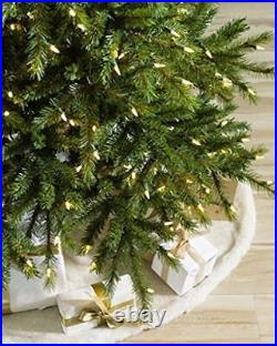 Balsam Hill 7ft Pre-Lit Norwegian Grand Fir Artificial Christmas Tree with LE