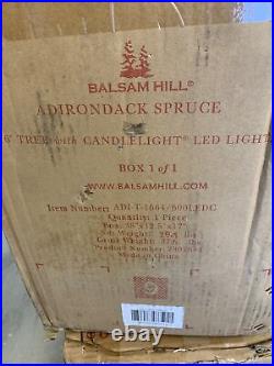 Balsam Hill Adirondack Spruce 6 Foot Christmas Tree Candlelight (Box Distressed)