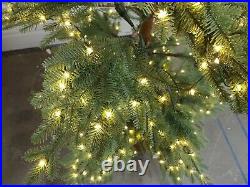 Balsam Hill Alpine Balsam Fir 7.5', Prelit Tree, Clear Fairy Lights - NewithOPEN