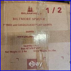 Balsam Hill Biltmore Spruce REPLACEMENT PIECES 7' Tree LED Lit 3 & 4 Only