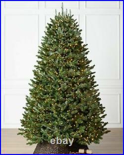 Balsam Hill Christmas Tree 7.5' BH Fraser Fir Tree Candlelight Clear LED