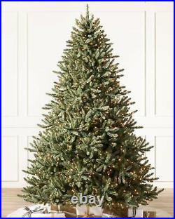 Balsam Hill Classic Blue Spruce Tree 7.5 ft clear christmas tree FREE SHIP