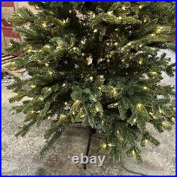 Balsam Hill Fraser Fir Narrow Christmas Tree 7.5 ft Candlelight LED Open $899