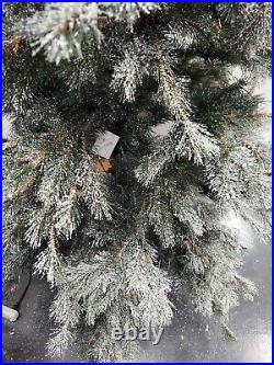 Balsam Hill - Frosted Sugar Pine 7 Foot Unlit, Christmas Tree, NewithOpen box