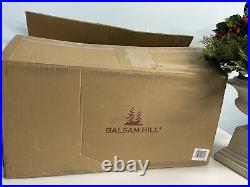 Balsam Hill Outdoor Magnolia Ridge Foliage NEWithOpen Potted Prelit Battery $349