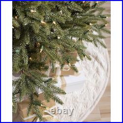 Balsam Hill Stratford Spruce 6.5 Foot Christmas Tree with White Lights (Open Box)